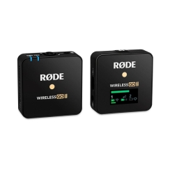 Rode Wireless GO II Single Tek Kanal Kompakt Kablosuz Mikrofon ve Kayıt Sistemi - 1