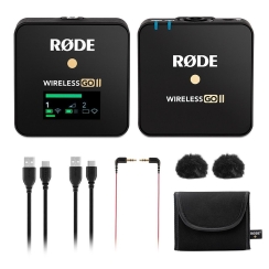 Rode Wireless GO II Single Tek Kanal Kompakt Kablosuz Mikrofon ve Kayıt Sistemi - 2