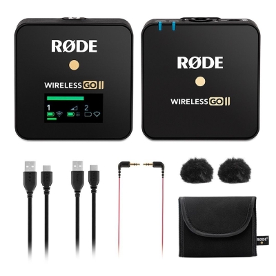 Rode Wireless GO II Single Tek Kanal Kompakt Kablosuz Mikrofon ve Kayıt Sistemi - 2