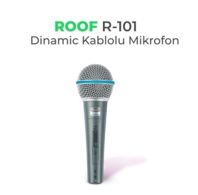 Roof R-101 KABLOLU EL MİKROFONU - 1