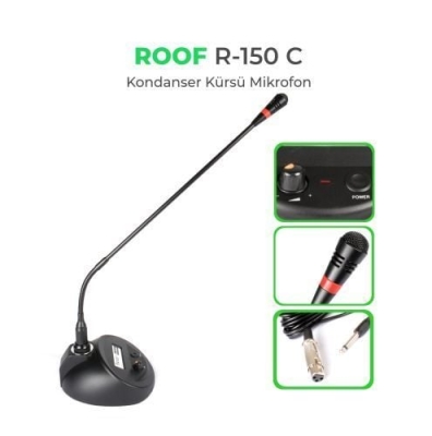 Roof R-150 C MASA- KÜRSÜ MİKROFONU - 2