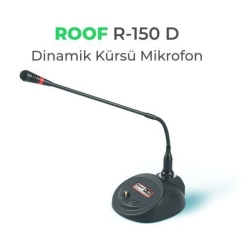 Roof R-150 D Masa Tipi Kürsü Mikrofonu - Roof