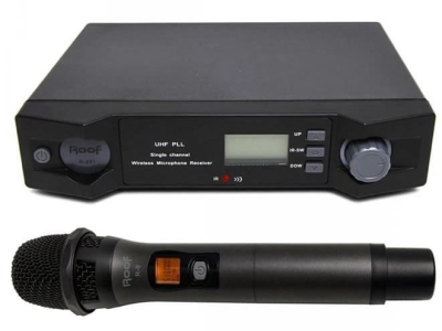 Roof R-201E UHF Dijital EL Tipi Telsiz Kablosuz Mikrofon - 1