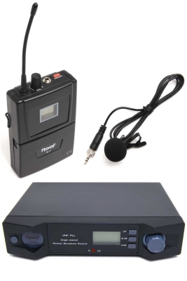 Roof R-201Y UHF Dijital Yaka Tipi Telsiz Kablosuz Mikrofon - 2