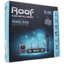 Roof R-203EY Dijital UHF Yaka Telsiz Kablosuz Mikrofon - 2