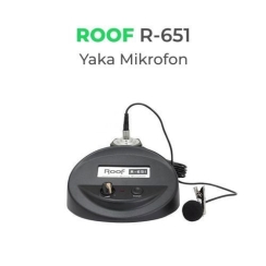 Roof R-651 KABLOLU YAKA MİKROFONU - Roof