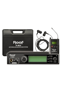 Roof R-M20 In Ear Telsiz Monitör Kulaklık - 1
