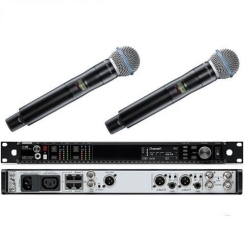 SHURE AD24D/BETA58 Çift El Mikrofon Seti - Shure