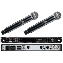 SHURE AD24D/SM58 Çift El Mikrofon Seti - Shure