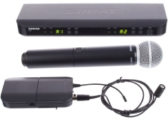 Shure BLX1288E/W85 Yaka + El Mikrofonu - Shure