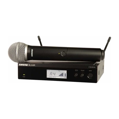 Shure BLX24RE/PG58 Rack Tipi Kablosuz El Mikrofonu - 1