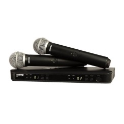 Shure BLX288E/SM58 Dijital Çift EL Telsiz Kablosuz Mikrofon - 1