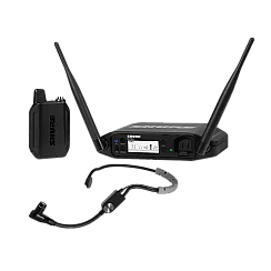 Shure GLXD14+/SM35 Çift Bantlı Dijital Kablosuz Headset Mikrofon Sistemi - Shure