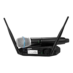 Shure GLXD24+/B87A Çift Bantlı Dijital Kablosuz El Mikrofonu Sistemi - Shure