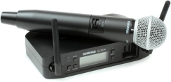 Shure GLXD24E/SM58 Dijital Tek EL Telsiz Kablosuz Mikrofon - 2