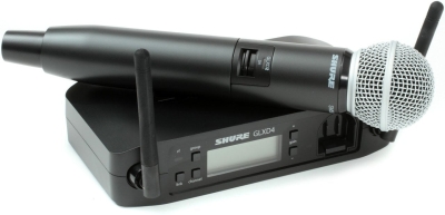 Shure GLXD24E/SM58 Dijital Tek EL Telsiz Kablosuz Mikrofon - 2