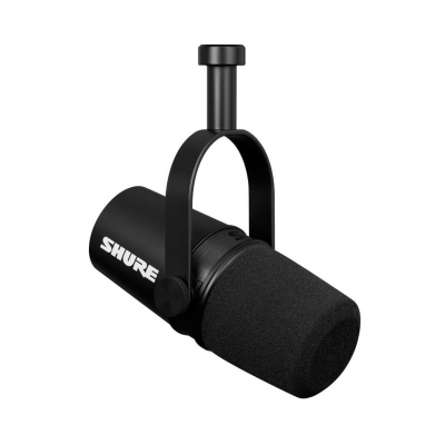 Shure MV7X XLR Podcast Yayın Bilgisayar Stüdyo Mikrofonu - 1