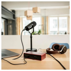 Shure MV7X XLR Podcast Yayın Bilgisayar Stüdyo Mikrofonu - 8