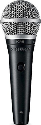 Shure PGA48 XLR-E Dinamik Vokal Mikrofon - 1