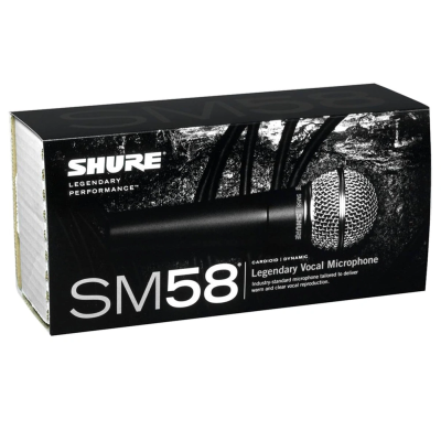 Shure SM58-LCE Dinamik Vokal El Sahne Mikrofonu - 4