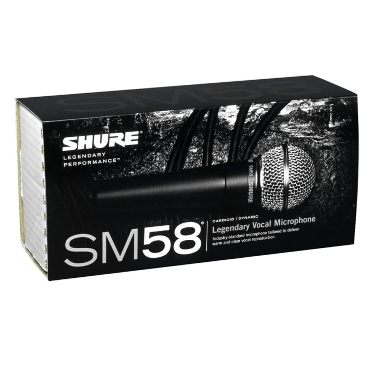 Shure SM58-SE anahtarlı dinamik vokal mikrofonu