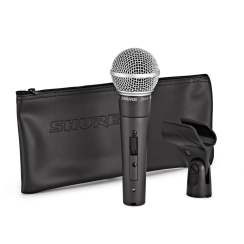 Shure SM58-SE Profesyonel Dinamik Vokal Sahne El Mikrofonu - 4