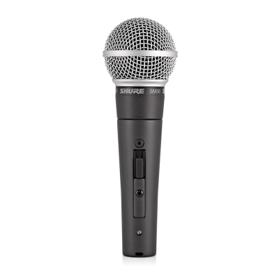 Shure SM58-SE Profesyonel Dinamik Vokal Sahne El Mikrofonu - 1