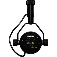 Shure SM7dB Dinamik Vokal Mikrofonu +28dB Dahili Aktif Preamplı - 4