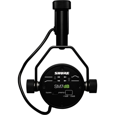 Shure SM7dB Dinamik Vokal Mikrofonu +28dB Dahili Aktif Preamplı - 4