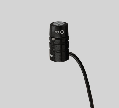 Shure WL183 Omnidirectional Yaka Mikrofonu - 1