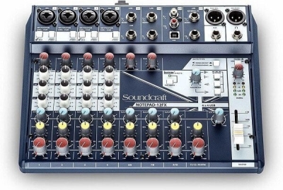 Soundcraft Notepad 12FX 12 Kanal Efektli Mikser - 2