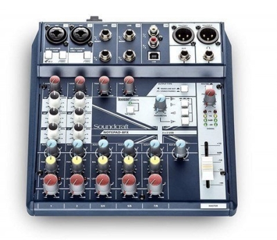 Soundcraft Notepad 8FX 8 Kanal Efektli Analog Deck Mikser - 11