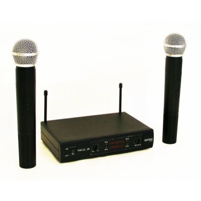 Spekon Vocal-20 Dijital UHF Tek EL Telsiz Kablosuz Mikrofon - 1
