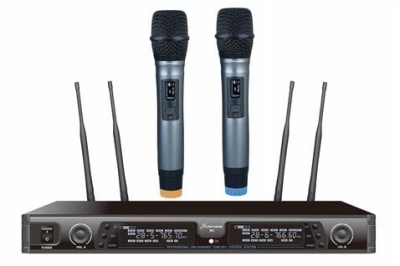 Studiomaster W2 Çift El Tipi Mikrofon - 1