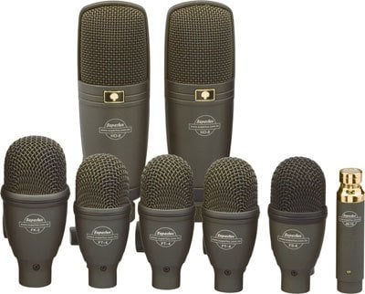 Superlux DRK-F5H3 Davul Mikrofon Seti - 1