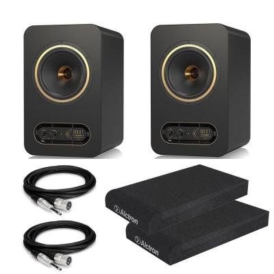 Tannoy Gold 7 Referans Hoparlör + Hoparlör Süngeri + Ses Kartı Bağlantı Kablosu Paketi (ÇİFT) - 1