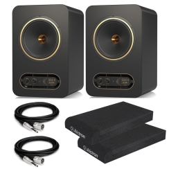 Tannoy GOLD8 8 inc Stüdyo Referans Monitörü + Hoparlör Süngeri + Ses Kartı Bağlantı Kablosu (ÇİFT) - Tannoy