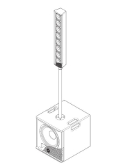 Topp Pro SOHO V8 + S12 Set Column Array Sistem Seti - 3