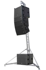 Topp Pro KST28 A 2 Yollu Aktif 2 x 8'' Line Array Hoparlör (DSP) - 1