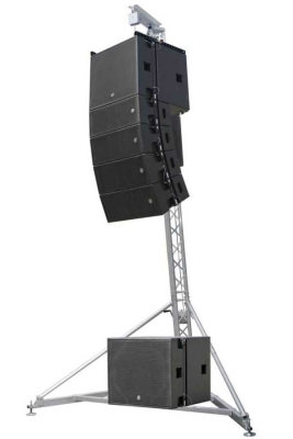 Topp Pro T-ARRAY SAT28P+HD 2 x 8 '' 2 YOLLU LINE ARRAY PASİF SATTELITE - 1