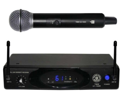 Topp Pro TMW U1-100R ﻿Telsiz Mikrofon Seti - 1