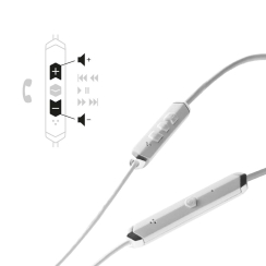 V-Moda Forza Metallo Beyaz Kablosuz Kulak İçi Mikrofon - 2