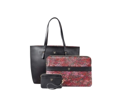 Wenger MarieSol Black/Floral Çanta 604807 - Wenger