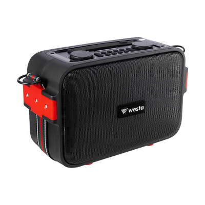 Westa WAP-500H El Mikrofonlu Şarjlı Bluetooth Taşınabilir Hoparlör Seti - 5