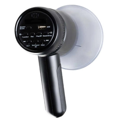 Westa WM-72UMP USB'li Sirenli Şarjlı Bluetooth SD Card Megafon 50 Watt - 2