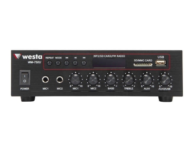 Westa WM-750U 80W Mikser Amfi - 1