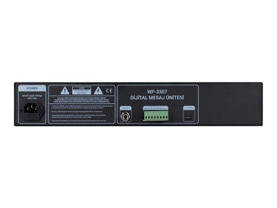 Westa WP-3307 Acil Anons Mesaj Kayıt Ünitesi - 2