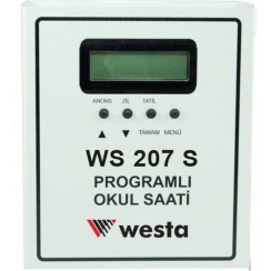 Westa WS-207S Akıllı Okul Zil Saati - Westa