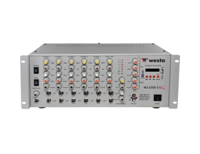 Westa WS-6300-E-U-TR 300W Mikser Amfi (Cami içerisine özel) - 1