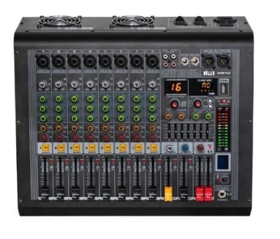 Wöller W8R1000 8 Kanal Power Mikser - 1